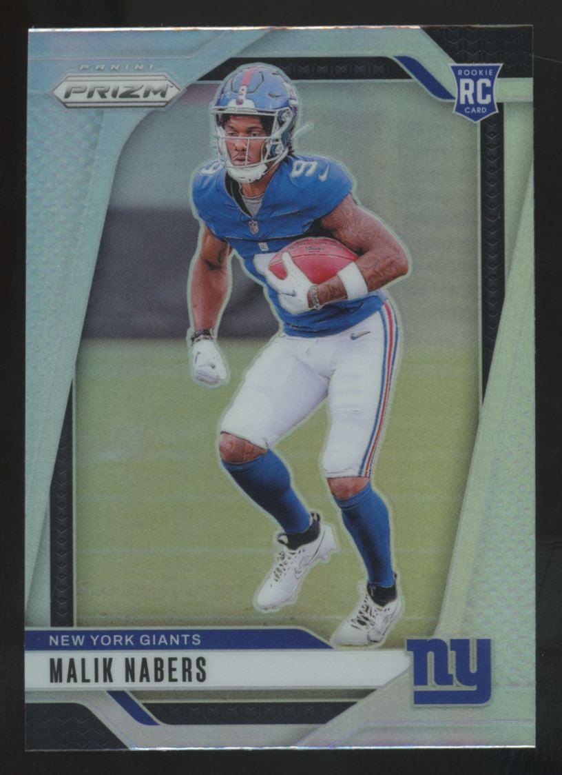 2024 Panini Prizm Malik Nabers RC Silver #370