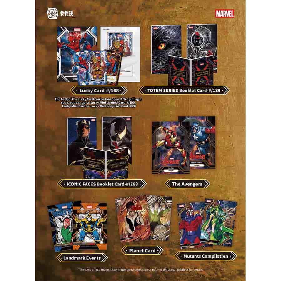 2025 Kakawow Cosmos Marvel Trading Cards Sealed Box