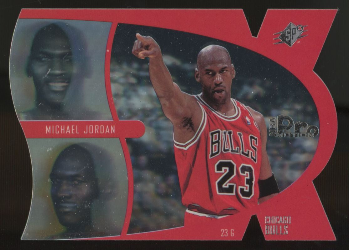 1997-98 Upper Deck SPx Michael Jordan NBA Pro Motion #1
