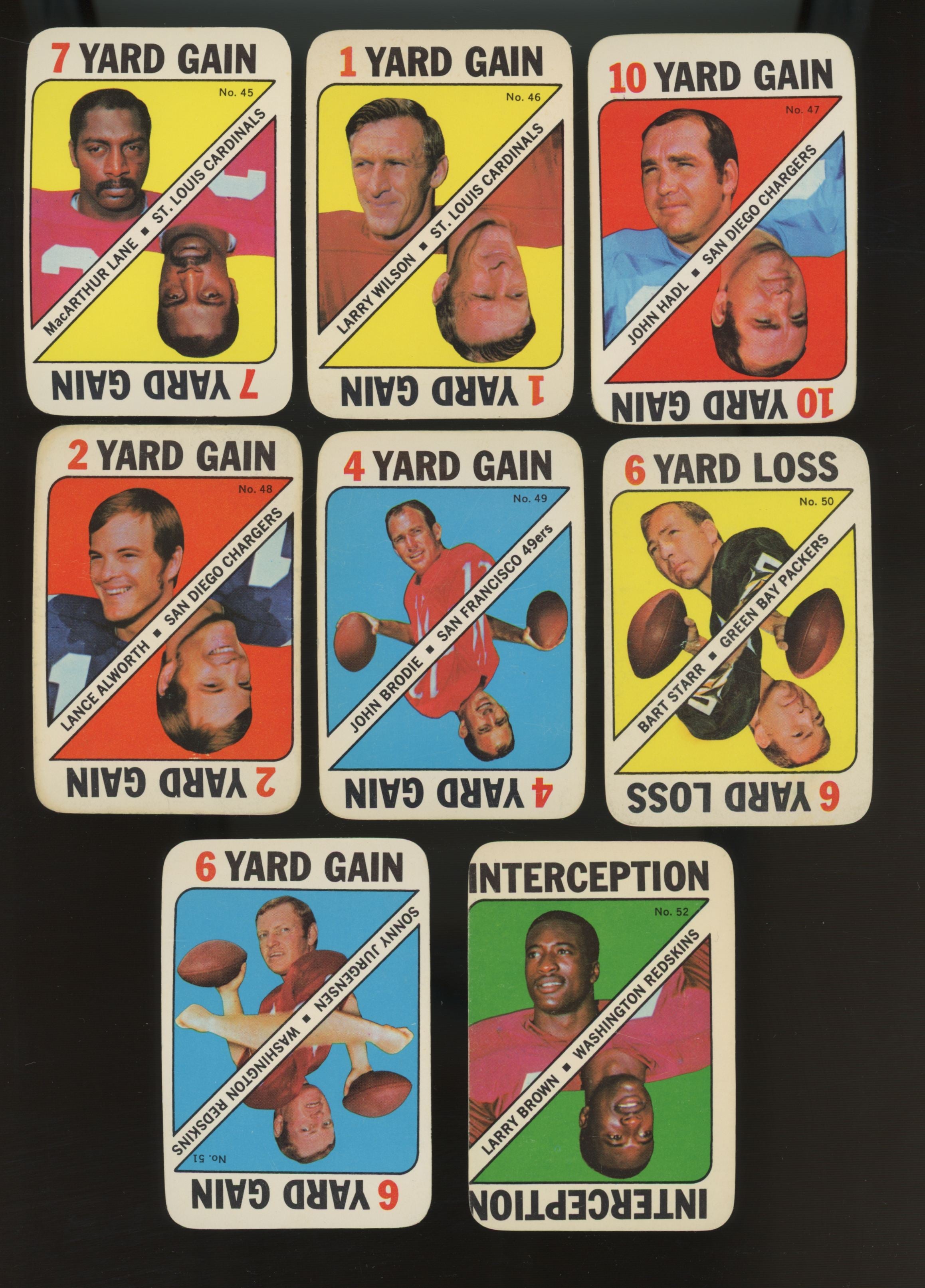 1971 Topps Football Game Complete Set (52) EX/MT