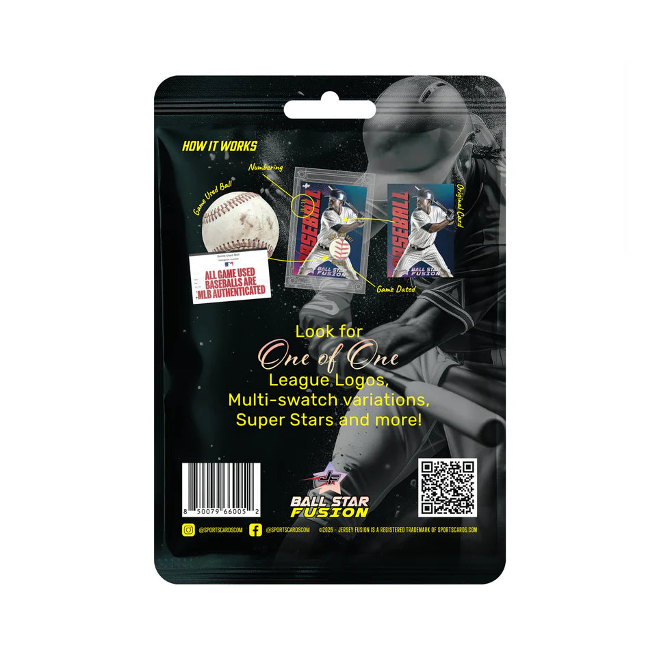 2026 Jersey Fusion Ball Star Baseball Hobby Box