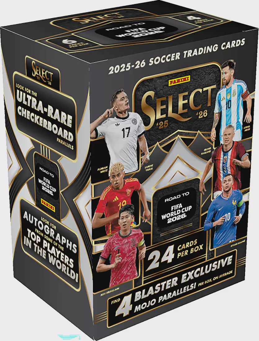 2025-26 Panini Select Road to FIFA World Cup Soccer Blaster Box