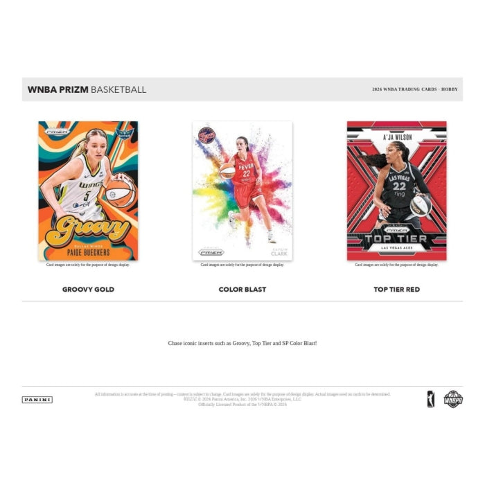 2026 Panini Prizm WNBA Basketball Hobby Box