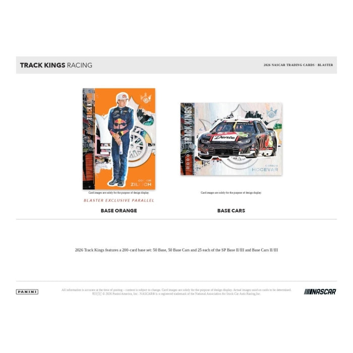 2026 Panini Track Kings Racing Hobby Blaster Box