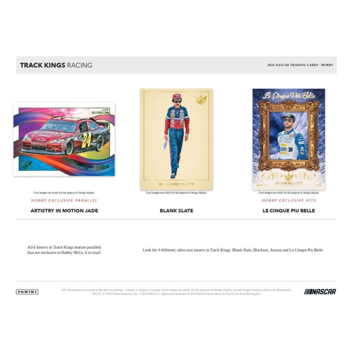 2026 Panini Track Kings Racing Hobby Box