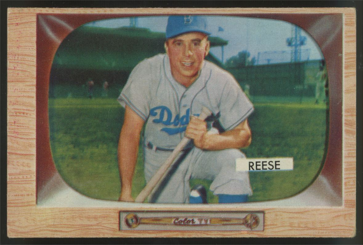 1955 Bowman Harold "Pee Wee" Reese #37 VG/EX