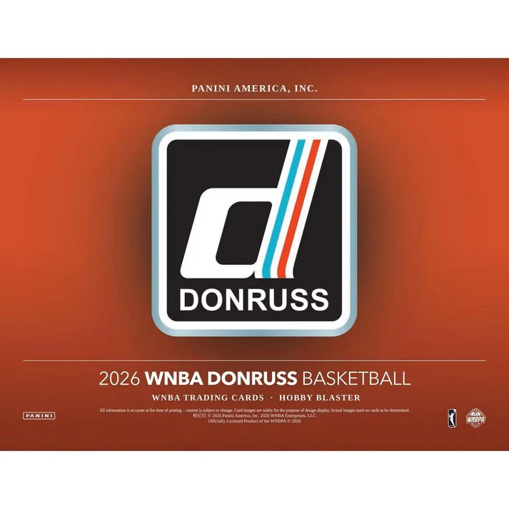 2026 Panini Donruss WNBA Basketball Hobby Blaster Box (Green Lava Parallel)