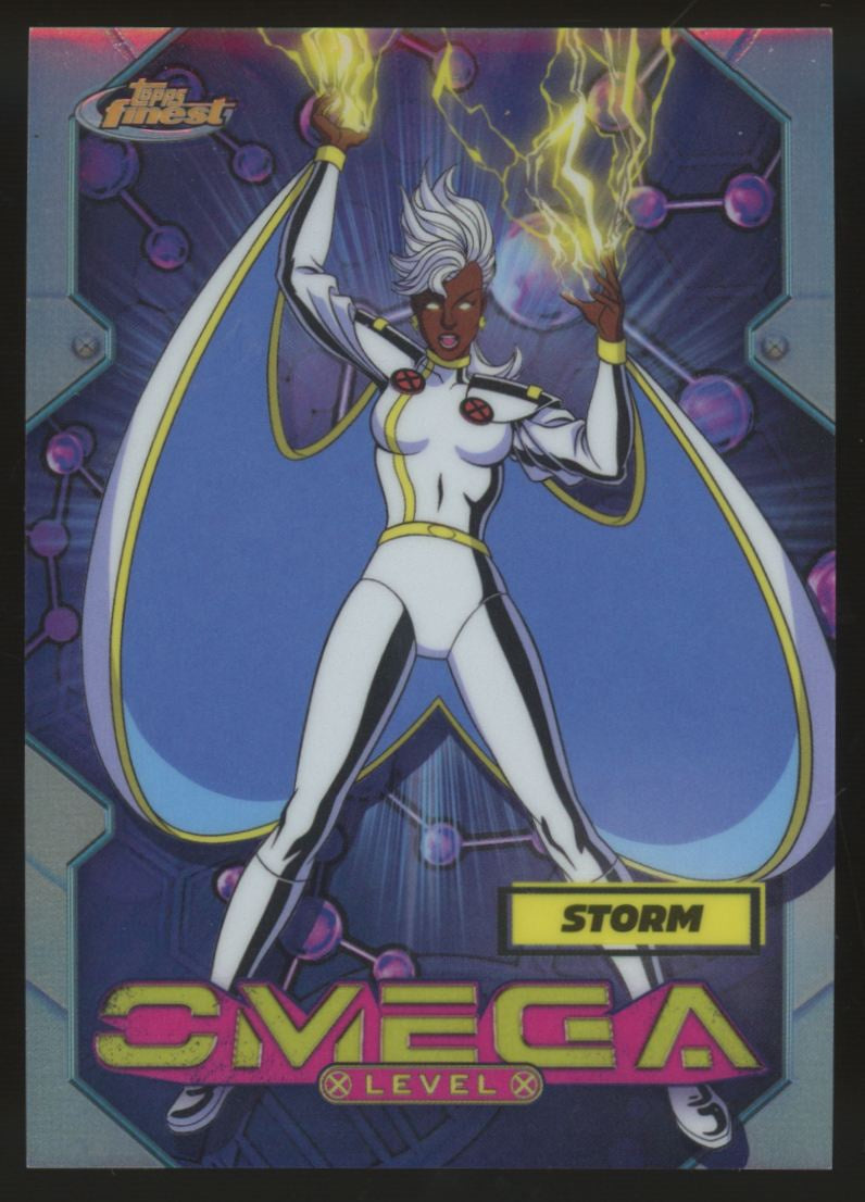 2025 Topps Finest Marvel X-Men '97 Storm Omega Level SSP #O-1