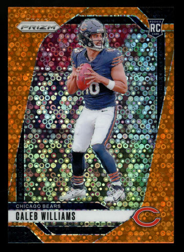 2024 Panini Prizm Caleb Williams RC Orange Disco #301