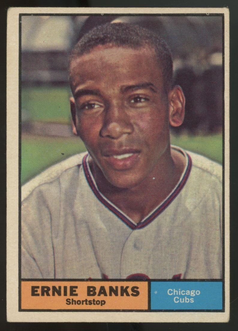 1961 Topps Ernie Banks #350 VG