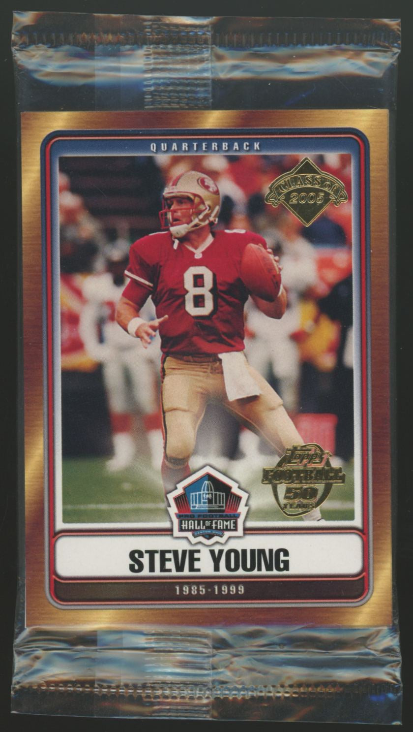 Topps Football 50 Years Class Of 2005 Sealed Pack