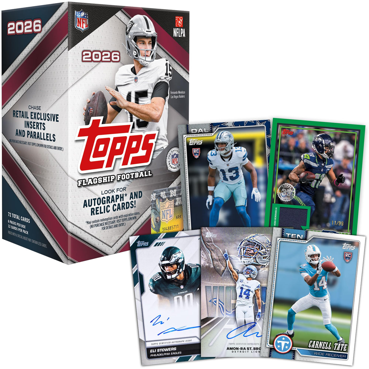 2026 Topps Football Blaster Box