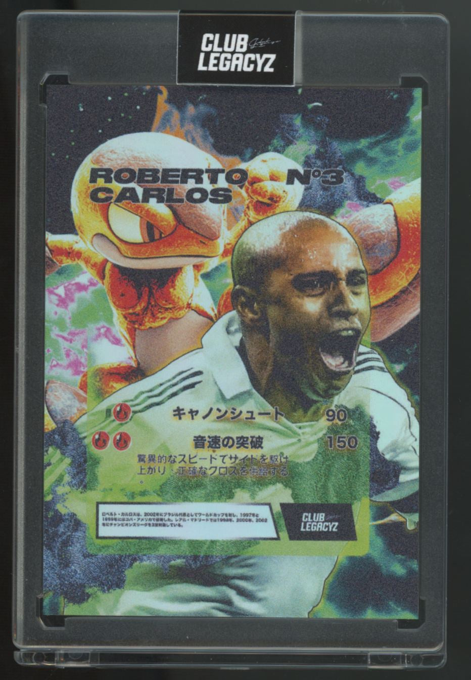 2025 Club Legacyz Roberto Carlos Tropical Lightning Legamon /100