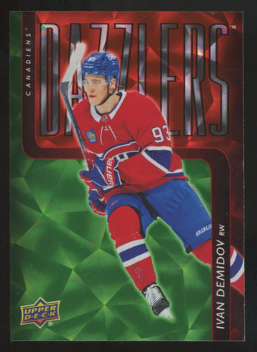 2025-26 Upper Deck Series 1 Ivan Demidov Holiday Dazzlers #DZ-18