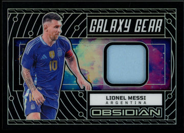 2023-24 Panini Obsidian Lionel Messi Galaxy Gear Patch /199 #GG-LM