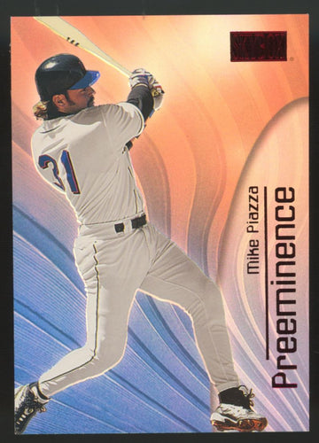 2000 Fleer Skybox Mike Piazza Star Rubies Preeminence /50 #8