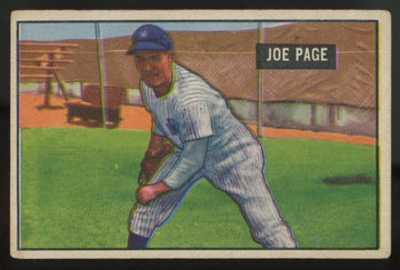 1951 Bowman Joe Page #217 VG/EX