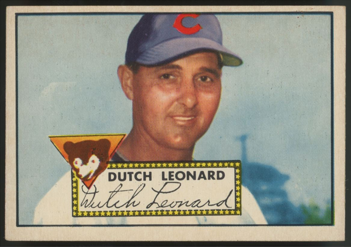 1952 Topps Dutch Leonard #110 EX
