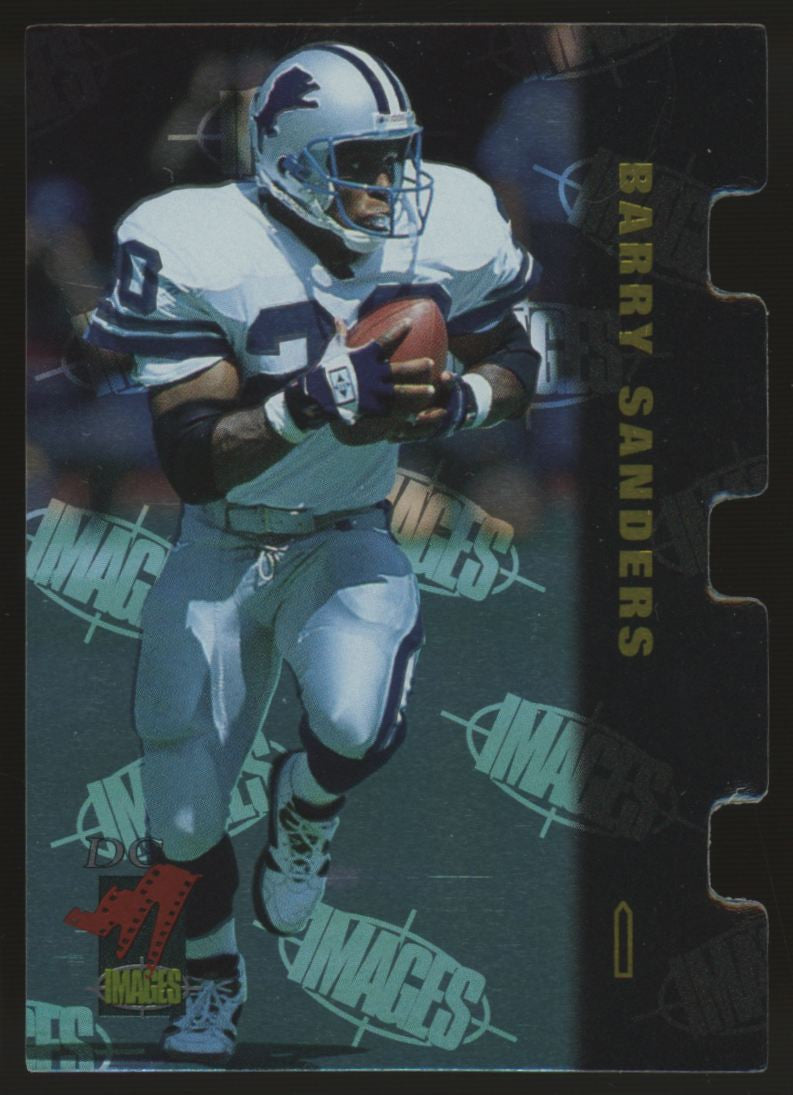 1995 Classic Images Barry Sanders Die Cut /965 #DC6