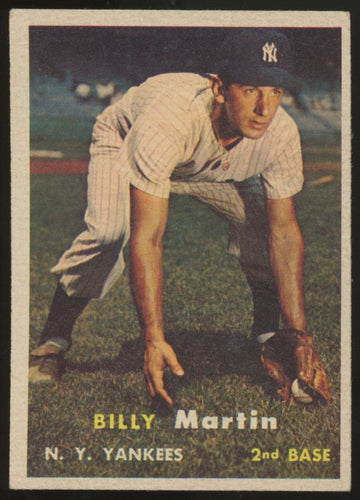 1957 Topps Billy Martin #62 VG-EX "A"