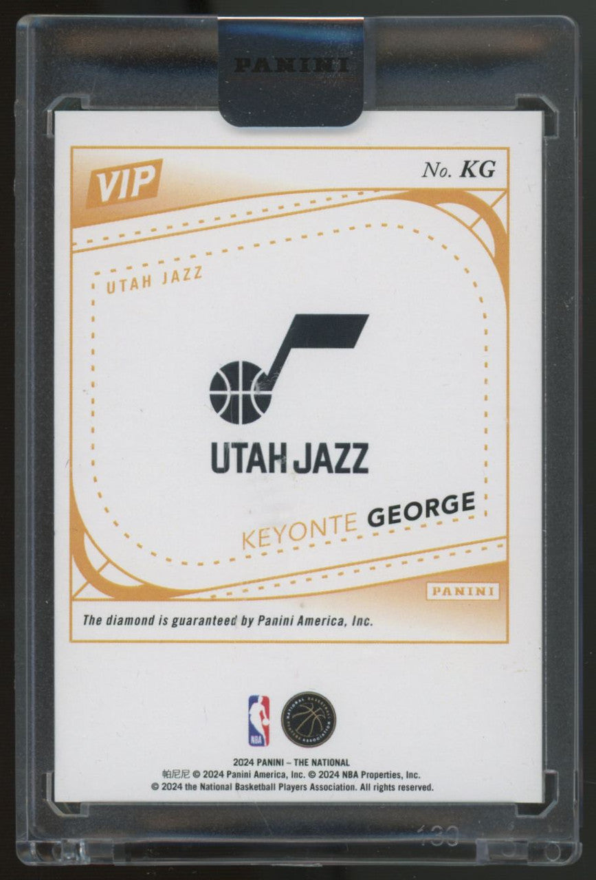 2024 Panini VIP National Keyonte George RC Diamond Gems 1/1 #KG