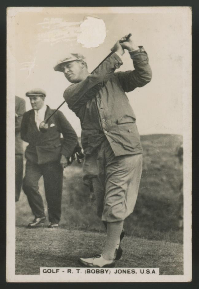 1935 J.A. Pattreiouex R.T. Bobby Jones Sporting Events And Stars #19 Poor