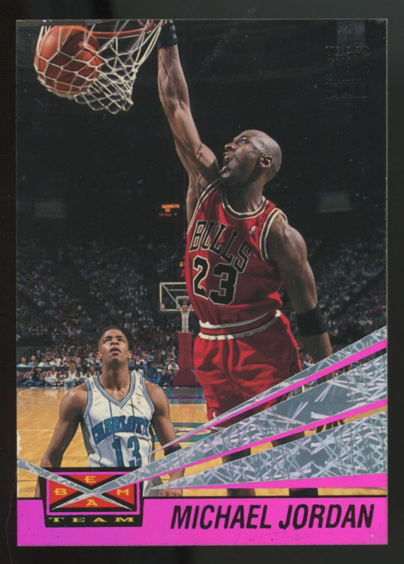 1993-94 Topps Stadium Club Michael Jordan Beam Team #4 EX