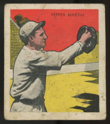 1933 Tattoo Orbit Pepper Martin F/G (MK)