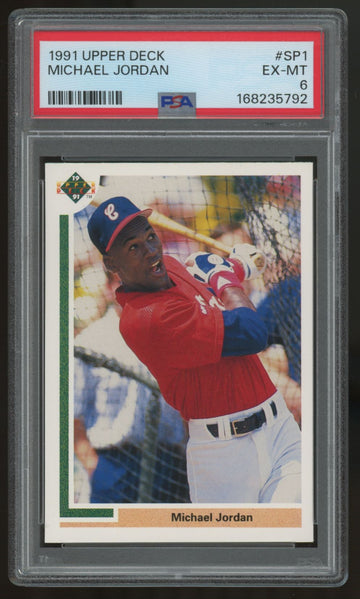 1991 Upper Deck Michael Jordan #SP1 PSA 6 *792