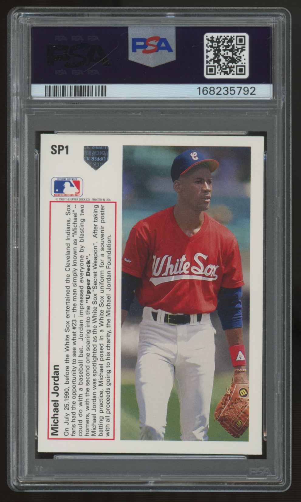 1991 Upper Deck Michael Jordan #SP1 PSA 6 *792