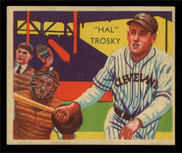 1935 National Chicle "Hal" Trosky Diamond Stars #70 EX/MT