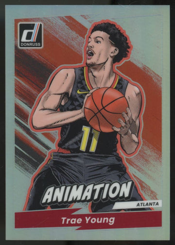 2025-26 Panini Donruss Trae Young Animation Prizm SSP #14