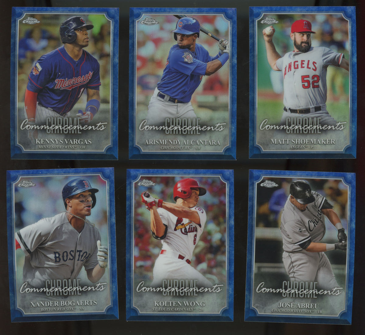 2015 Topps Chrome Commencements Complete Set (20/20)