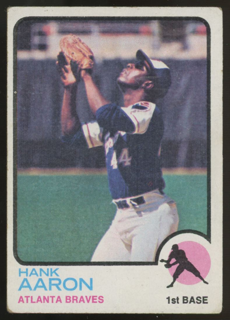 1973 Topps Hank Aaron #100 VG "A"