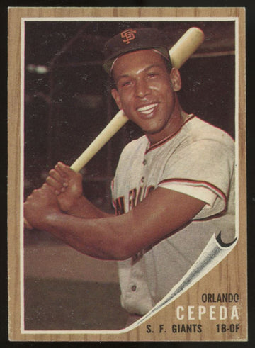 1962 Topps Orlando Cepeda #40 EX+