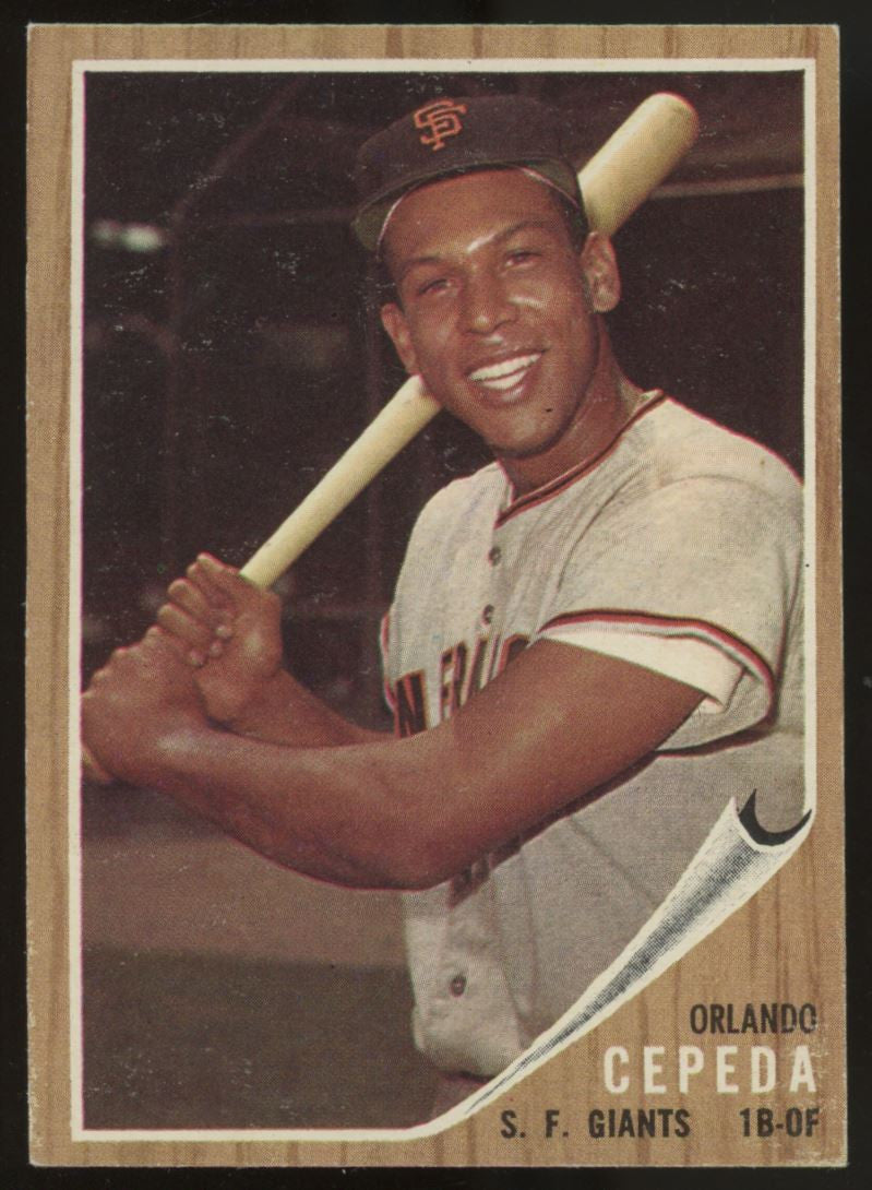 1962 Topps Orlando Cepeda #40 EX+