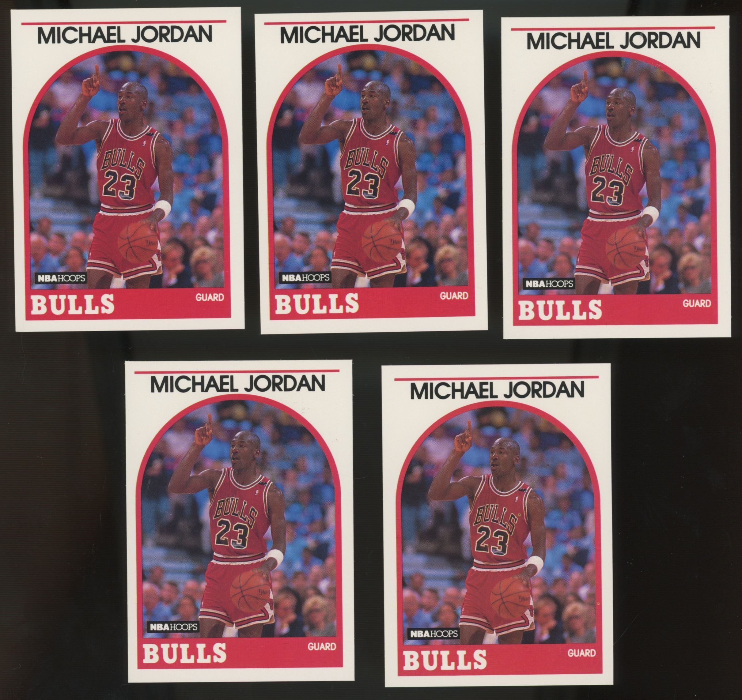 1989-90 NBA Hoops Michael Jordan #200 (Lot Of 10) NM/MT