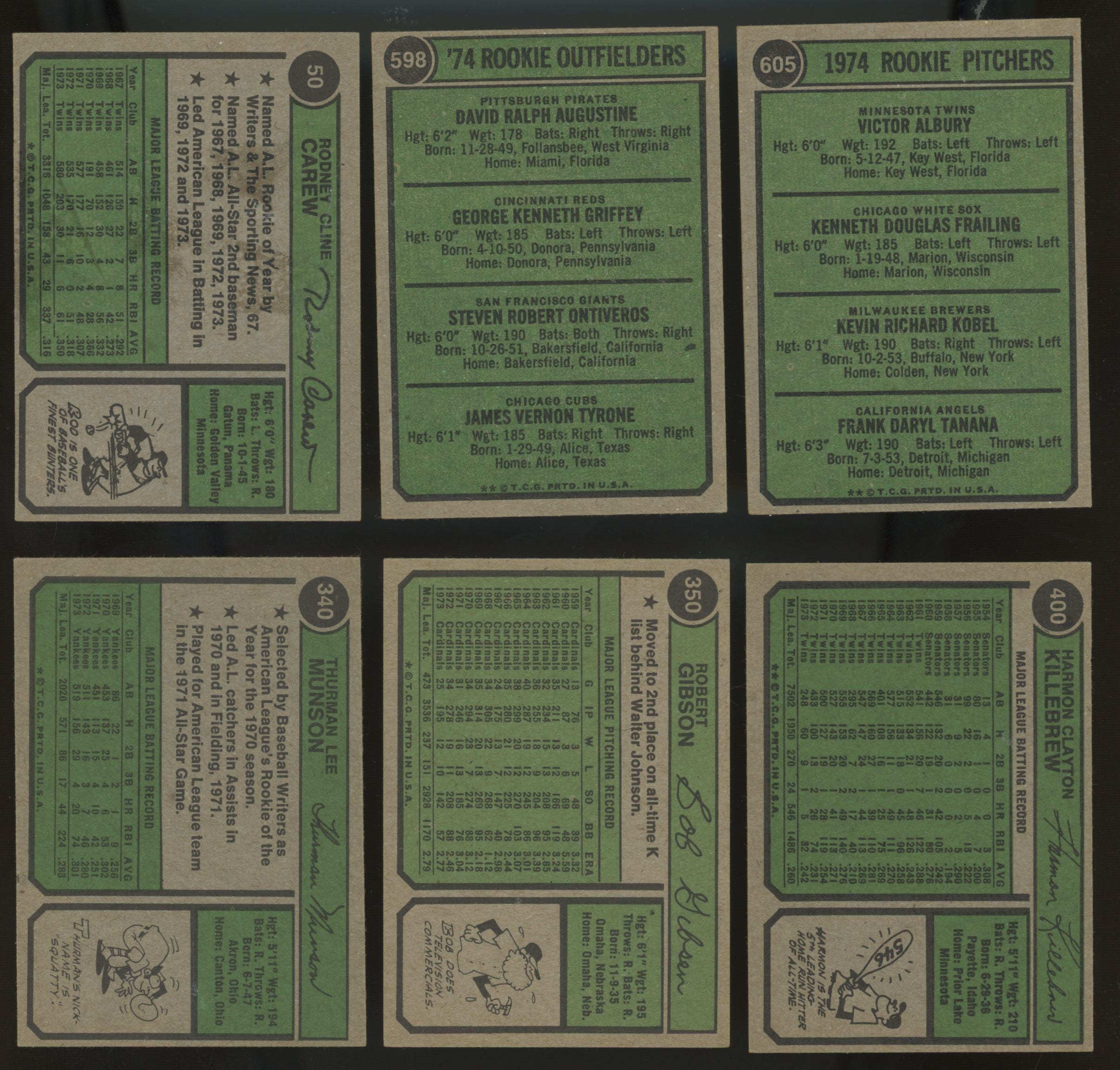 1974 Topps Baseball Complete Set (660) EX/MT *Read*