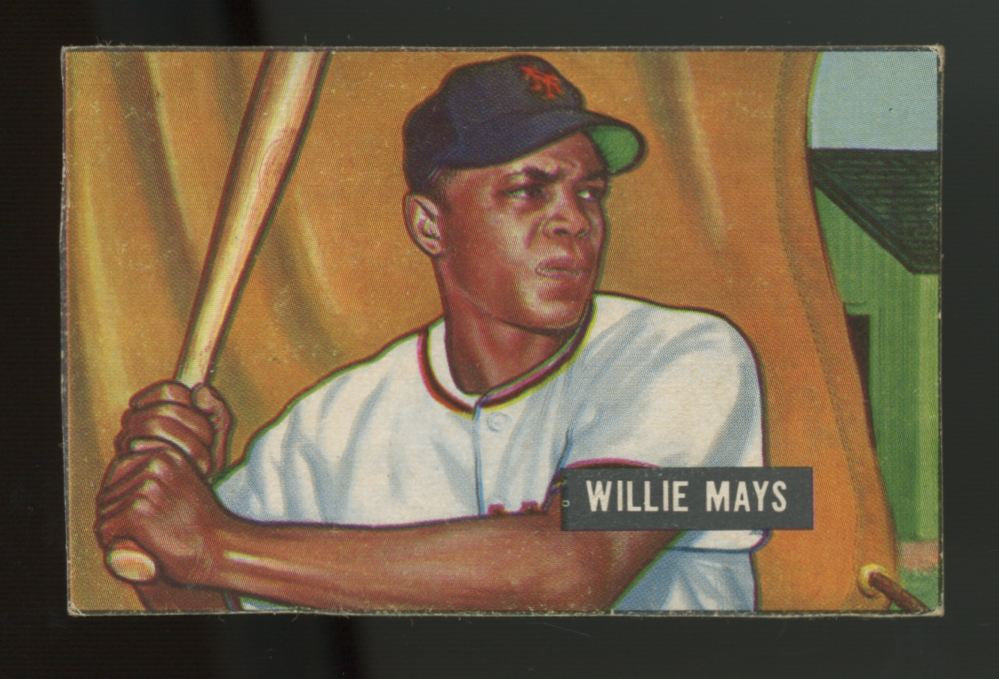 1951 Bowman Willie Mays #305 Trimmed/Authentic