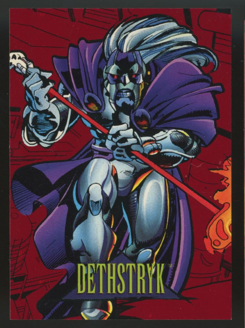 1993 SkyBox Marvel Universe Series 4 Red Foil Complete Set (9) NM