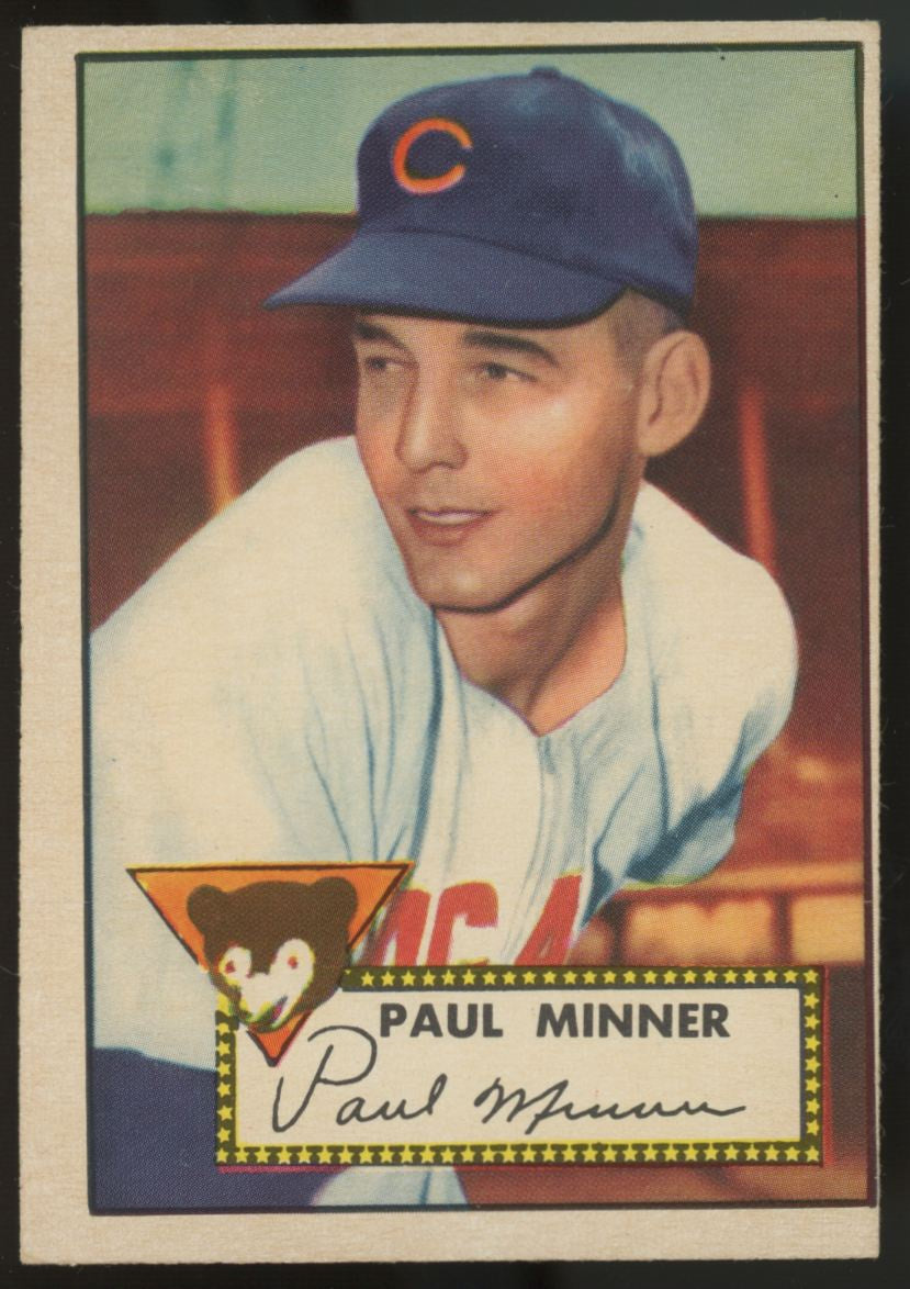 1952 Topps Paul Minner #127 NM