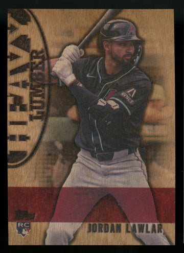 2024 Topps Update Jordan Lawlar RC Heavy Lumber #HL-41