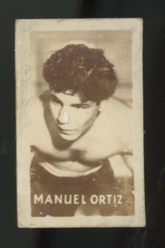 1948 Topps Magic Manuel Ortiz Boxing Champions #22 G/VG