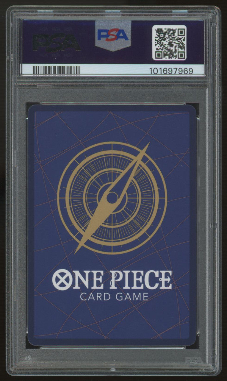 2024 One Piece Silvers Rayleigh OP08 Alt Art #118 PSA 10