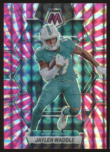 2023 Mosaic Football Jaylen Waddle Pink Swirl /11 #145