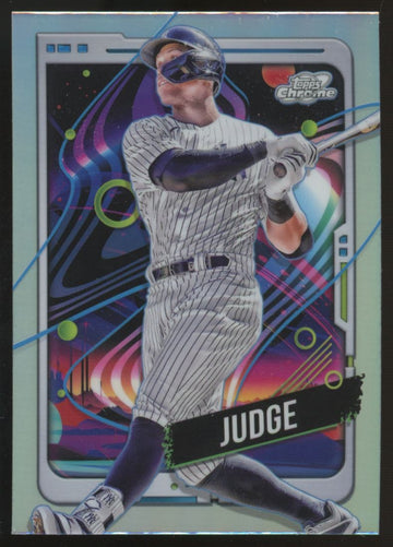 2024 Topps Chrome Cosmic Aaron Judge Refractor #68