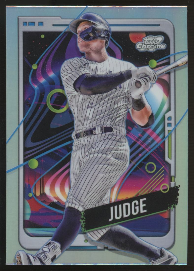 2024 Topps Chrome Cosmic Aaron Judge Refractor #68