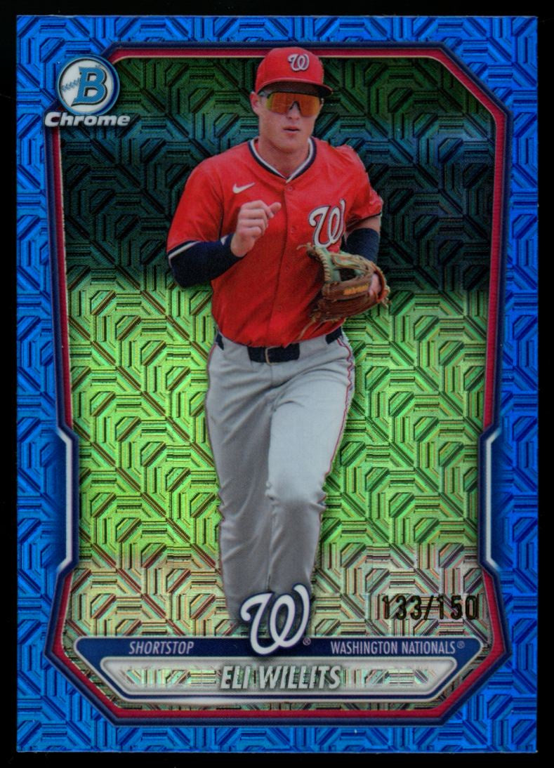 2026 Bowman Chrome Mega Eli Willits Blue Prospect /150 #BCP-95