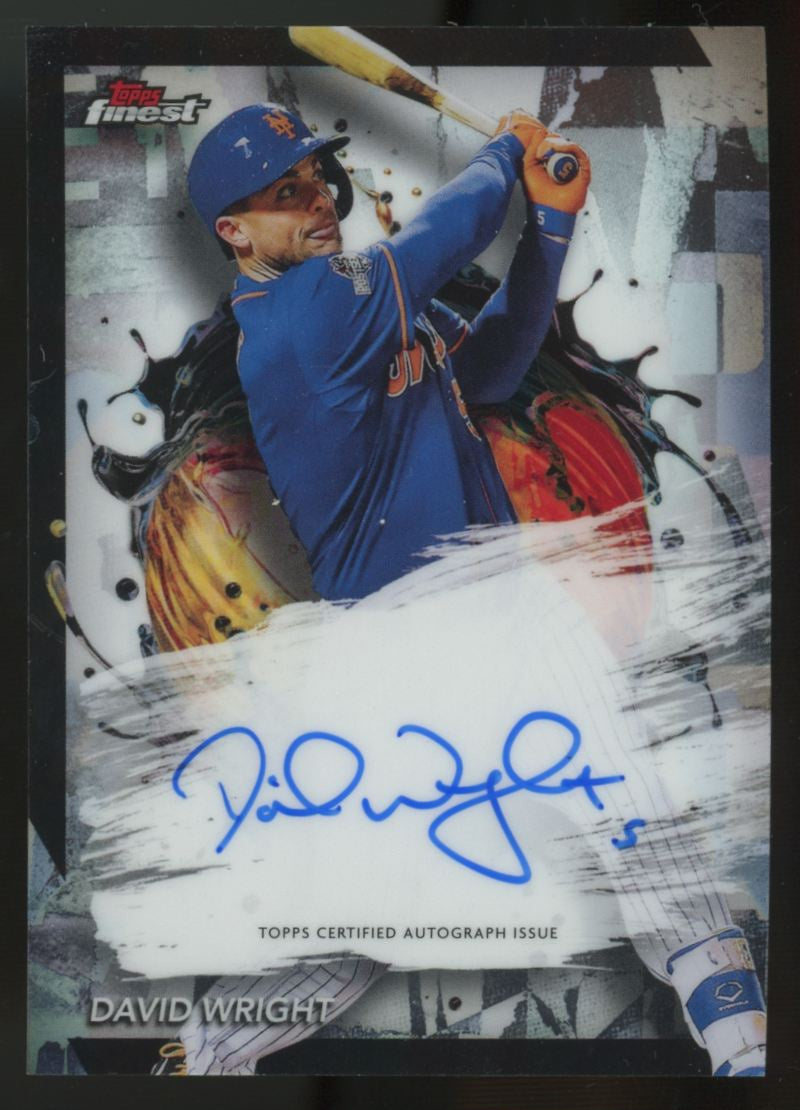 2024 Topps Finest David Wright Auto #FA-DWR