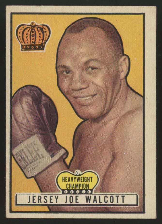 1951 Topps Ringside Jersey Joe Walcott #6 VG-EX